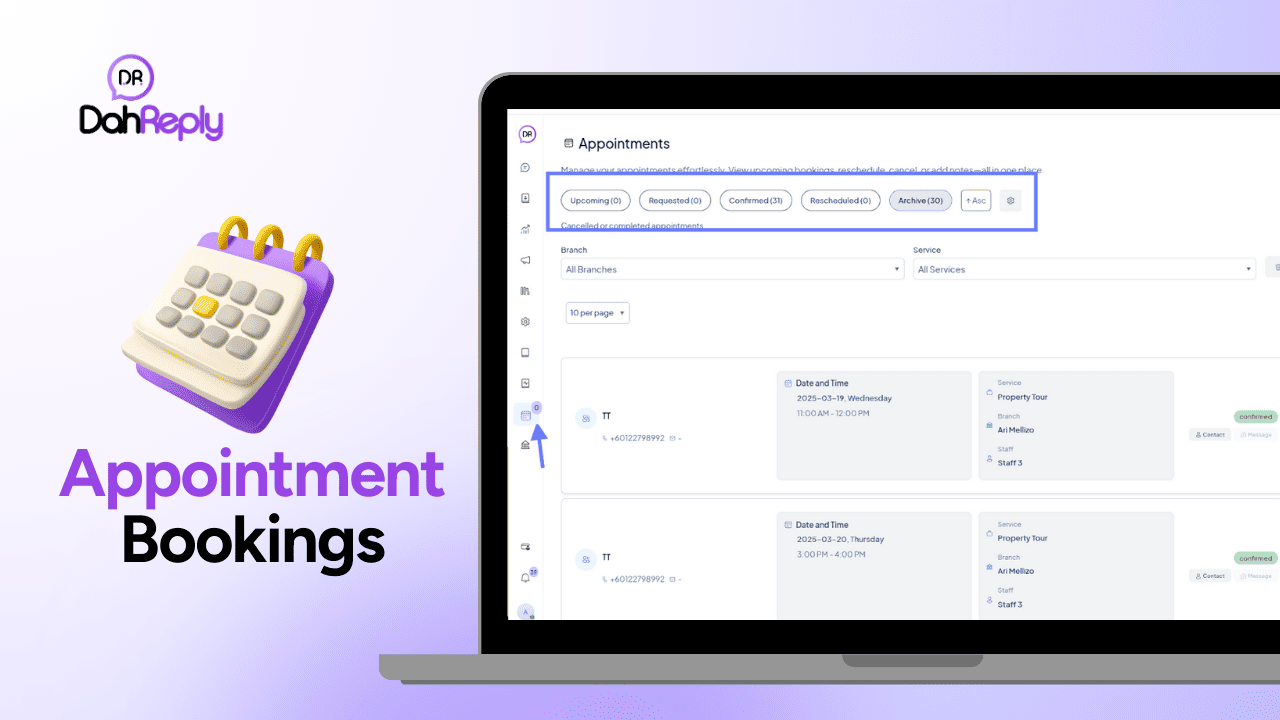 Appointment Bookings